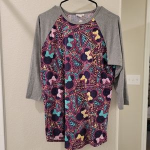 Disney minnie lularoe baseball tee